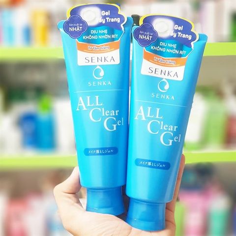 Gel Tẩy Trang Khô Thoáng Senka All Clear Gel 160g