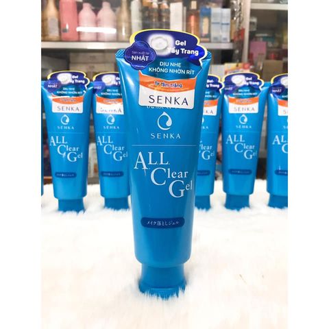 Gel Tẩy Trang Khô Thoáng Senka All Clear Gel 160g