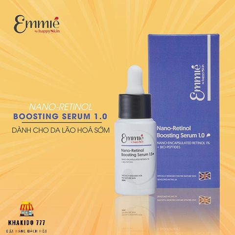 Tinh chất Emmie Nano Retinol Boosting Serum 20ml