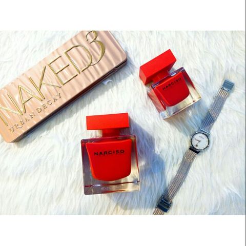 Nước hoa Narciso Rouge 10ml & 90ml - Hương hoa hồng Bulgari quyến rũ, sang trọng và sống động cho phái đẹp