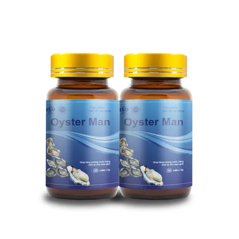 Combo 2 hộp tinh chất hàu Oyster Man hỗ trợ sinh lý nam