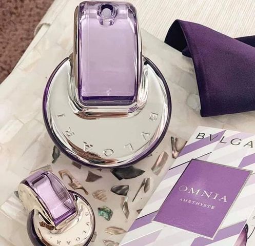 Nước hoa nữ Bvlgari Omnia Amethyste 65ml - Hương hoa diên vỹ và bưởi hồng thanh lịch, quyến rũ cho phái đẹp