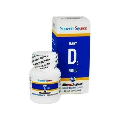 Baby D3 Vitamin D3 Nano dành cho trẻ sơ sinh của Mỹ