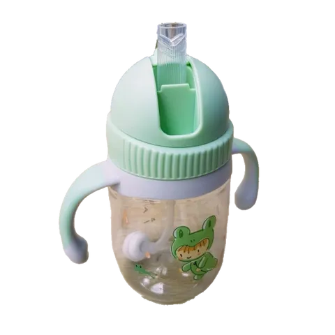 Bình Tập Uống LocknLock Todder Bottle 240ml Cho Bé Có Ống Hút