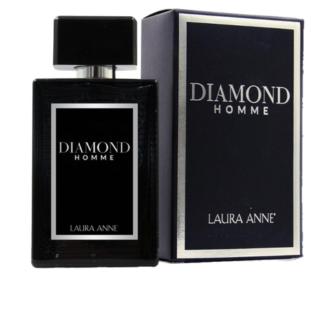 Nước hoa nam Laura Anne Diamond Homme Black 45ml