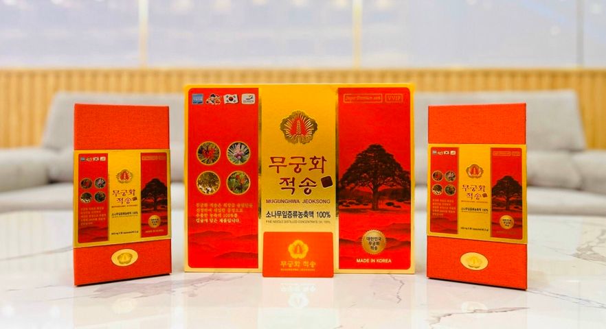 Tinh Dầu Thông Đỏ Chính Phủ VVIP Mugunghwa Jeoksong - Hỗ Trợ Sức Khỏe, 180 Viên, Xuất Xứ Hàn Quốc