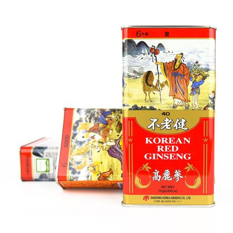 Hồng Sâm Củ Khô 75gr Daedong Good Hàn Quốc - Sản Phẩm Cao Cấp, Quà Biếu Sang Trọng, Chất Lượng Được Kiểm Định 6 Năm Tuổi