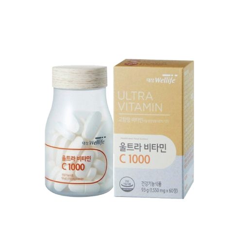 Ultra Vitamin C 1000 Wellife Hàn Quốc hộp 60 viên