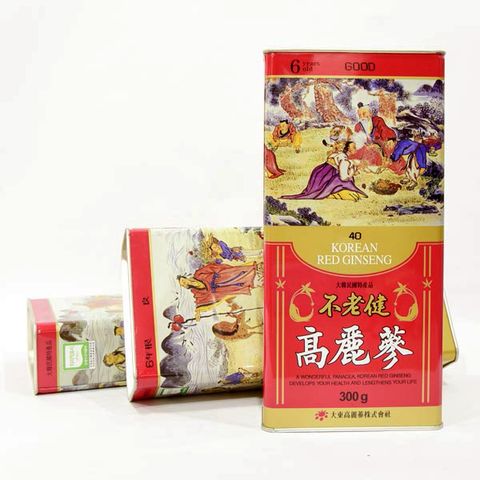 Hồng sâm củ khô Daedong 300g Good  của Hàn Quốc Hồng sâm 6 năm tuổi