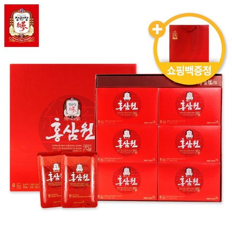 Nước Hồng Sâm KGC Korean Red Ginseng Drink - Hỗ Trợ Tăng Cường Sức Khỏe, Hộp 30 Gói Xuất Xứ Hàn Quốc