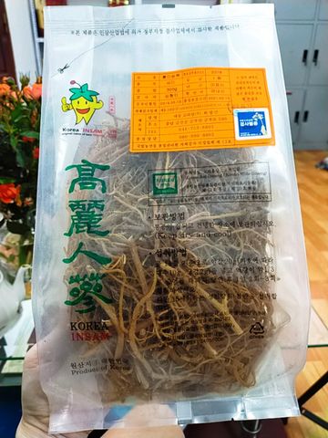 Túi rễ phụ hồng sâm khô Daedong Korea 300gr