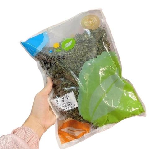 Trà Hoa Sâm Khô Hàn Quốc 500g - Thảo Mộc Tốt Cho Sức Khỏe, Tăng Cường Đề Kháng, Giảm Mệt Mỏi, Uống Nóng hoặc Lạnh