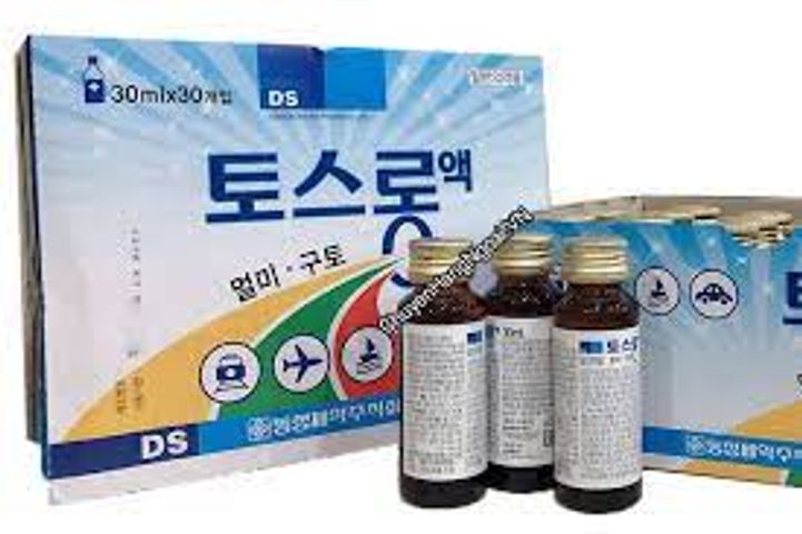 Nước uống hỗ trợ giảm say tàu xe Dongsung Hàn Quốc 30ml x 1 Chai