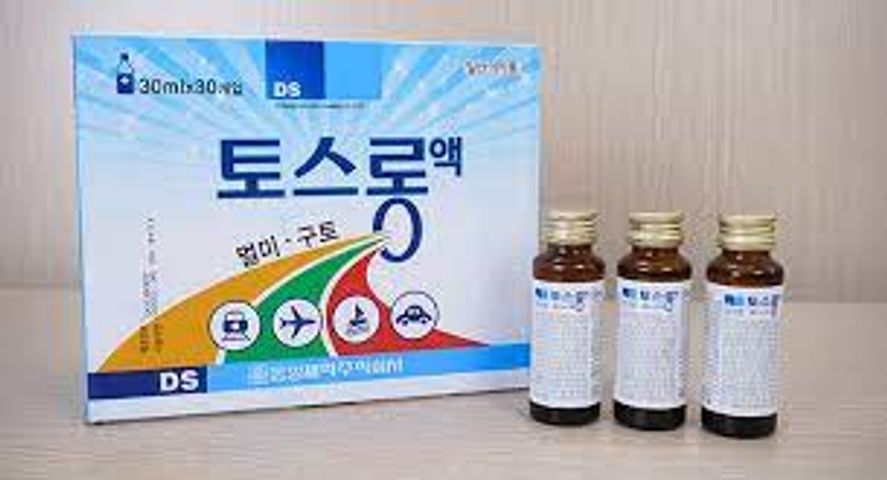 Nước uống hỗ trợ giảm say tàu xe Dongsung Hàn Quốc 30ml x 1 Chai
