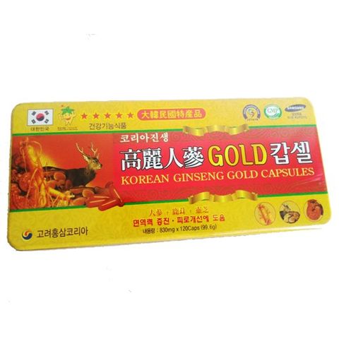 Viên uống Đạm Hồng Sâm Nhung Hươu và Linh Chi - Hỗ trợ phục hồi sức khỏe và tăng cường miễn dịch, 120 viên