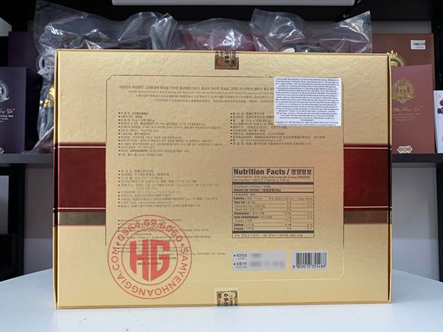 Hồng sâm lát tẩm mật ong Bio  Apgold Hàn Quốc