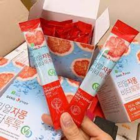 Trà Bưởi Giảm Cân Hàn Quốc SangA - Hộp 30 Gói Hỗ Trợ Giảm Cân, Làm Đẹp Da, Bổ Sung Vitamin Tự Nhiên