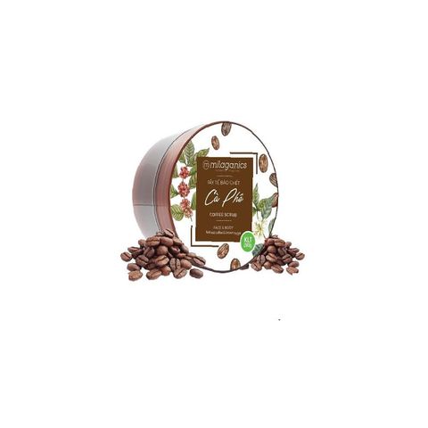 Scrub Coffee Tẩy Da Chết Từ Hạt Cà Phê Milaganics 280gr