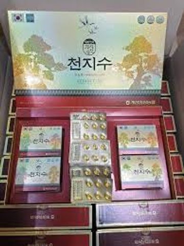 Tinh dầu thông đỏ Hansongjung hộp 150 viên