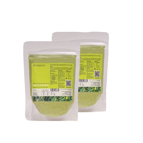 Combo 2 Mặt Nạ Bột Lá Neem Dưỡng Da Milaganics 100gr X 2 Túi