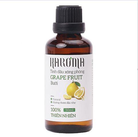 Tinh Dầu Xông Phòng Vỏ Bưởi Nguyên Chất Karoma 50ml