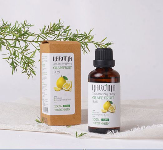 Tinh Dầu Xông Phòng Vỏ Bưởi Nguyên Chất Karoma 50ml