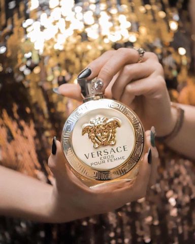 Nước hoa nữ Versace Eros Pour Femme EDP - Hương quyến rũ, gợi cảm, phong cách nữ tính, lưu hương lâu 3-6 giờ
