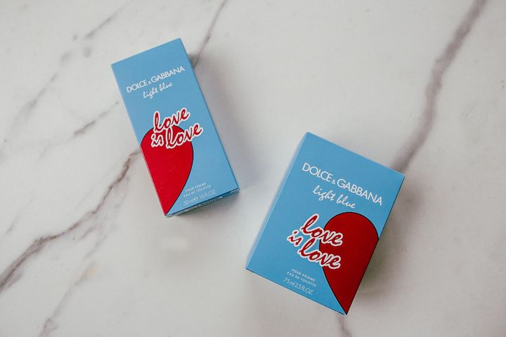 Nước hoa nữ DG Light Blue Love is love thanh mát