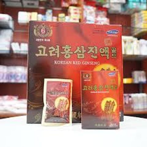 Nước Hồng Sâm Hàn Quốc 6 Tuổi Bio Red Ginseng - Hỗ Trợ Bổ Sung Năng Lượng & Tăng Cường Sức Khỏe (30 Gói x 80ml)