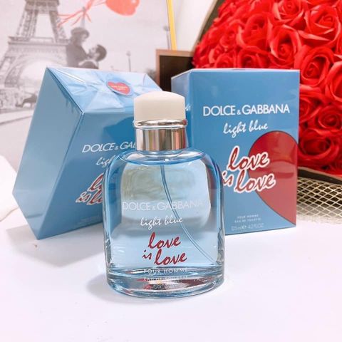 Nước hoa nam DG light blue Love is love tươi mát