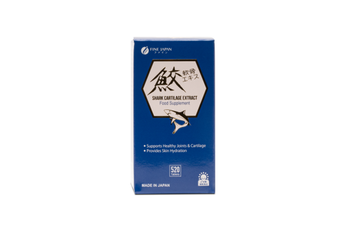 Viên Uống Sụn Vi Nhật Bản Fine Japan Shark Cartilage 520 Viên - Tăng Cường Sức Khỏe Xương Khớp, Giảm Đau Nhức, Dễ Dàng Hấp Thụ
