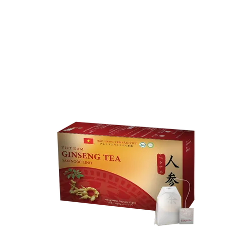 Trà sâm Ngọc Linh giảm stress giải độc Viet Nam Ginseng Tea hộp 15 gói