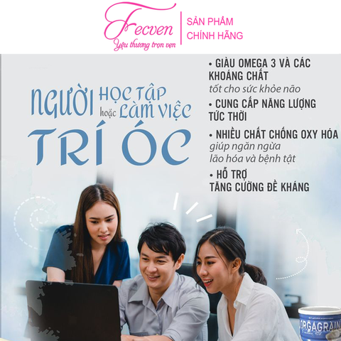 Sữa hạt Orgagrain 36 Loại Hạt Thuần Chay, Giàu Vitamin, Fecven