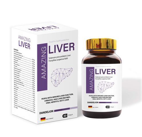 Viên uống Amazing Liver Hỗ trợ bảo vệ và phục hồi gan