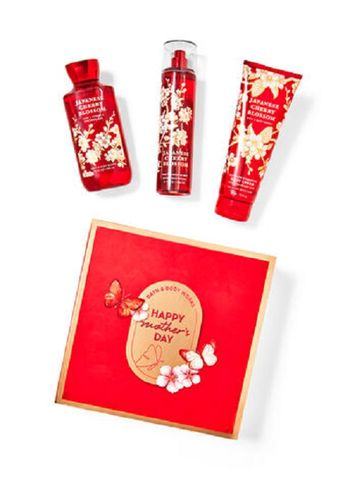 Bộ quà tặng Bath and Body Works Japanese Cherry Blossom 3 món