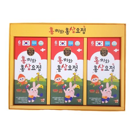 Hồng sâm Hongki Nonghyup cao cấp cho trẻ hộp 30 gói x 15ml