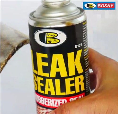 Bình Xịt Chống Thấm Bosny B125 - Chai Xịt Ngăn Dột Nước Đa Năng 600cc, Phù Hợp Mái Tôn, Sàn, Kim Loại, Nhựa, Thái Lan