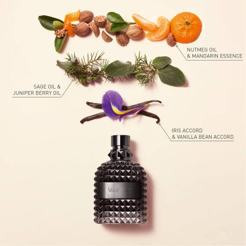 Nước hoa nam Valentino Uomo Intense EDP - Hương quý phái, nam tính, phong cách Ý, lưu hương lâu 6-12h, quà tặng sang trọng cho phái mạnh