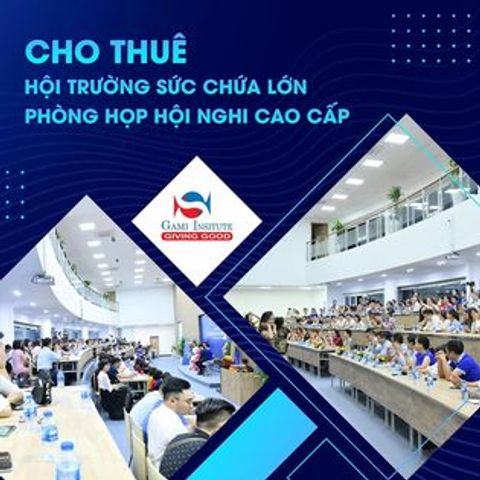 Cho thuê phòng học, hội nghị, tổ chức sự kiện tại Hà Nội