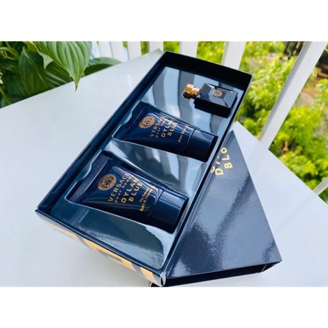 Set nam mini versace dylan blue sữa tắm dưỡng sau cạo râu