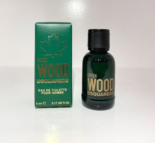 Nước hoa nam mini dsquared2 wood pour homme edt 5ml xanh