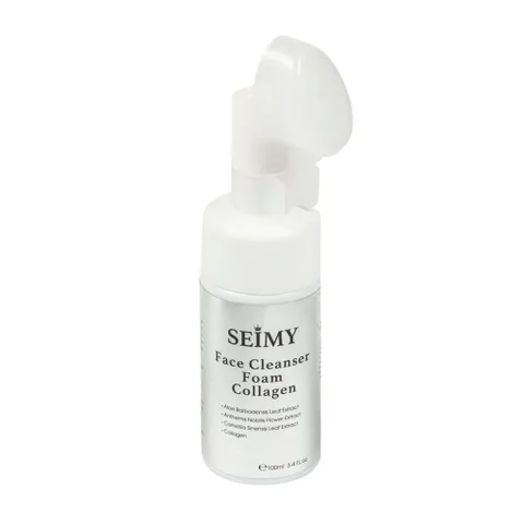 Sữa rửa mặt đầu cọ tạo bọt Seimy - Face Cleanser Foam Collagen