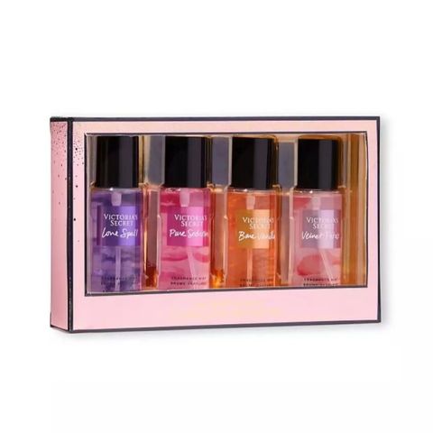 Set xịt thơm toàn thân victoria secret 4chai 75mL