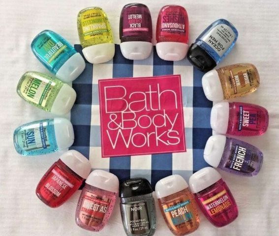 Combo 3 chai gel rửa tay khô bath body works 29ml mùi ngẫu nhiên