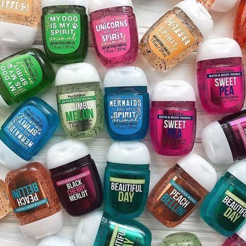Combo 3 chai gel rửa tay khô bath body works 29ml mùi ngẫu nhiên