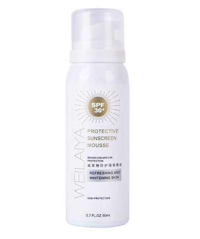 Bọt chống nắng Weilaiya Protective Sunscreen Mousse Spf 30+ 80ml