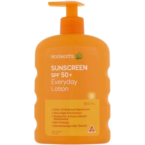 Kem chống nắng Woolworths Everyday Sunscreen SPF50 UV/UVB