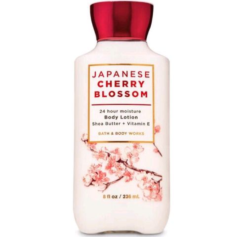 Set tắm dưỡng xịt thơm japanese cherry blossom 3 chai