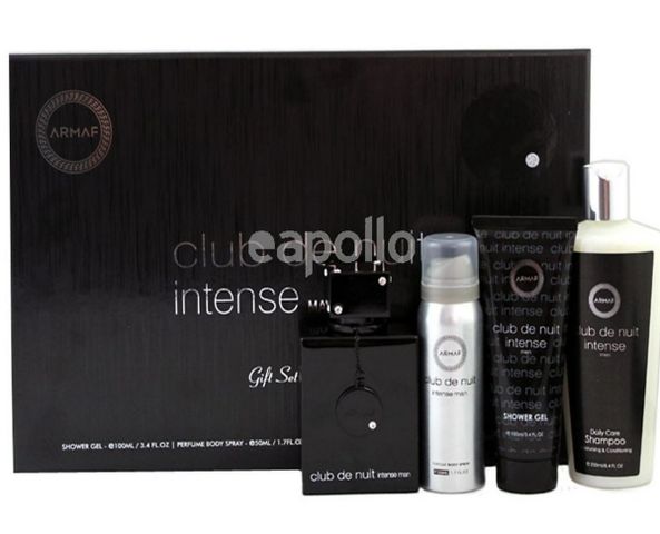 Set nước hoa club de nuit intense man fullsize 105ml 4 món