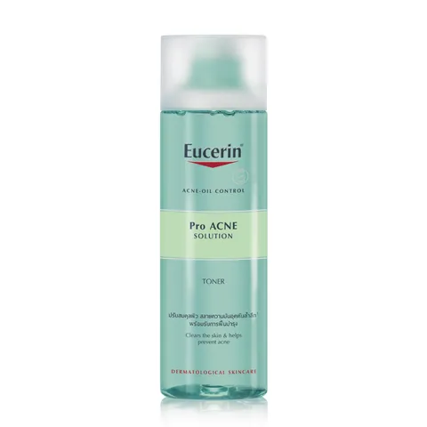 nước hoa hồng da mụn eucerin acne oil solution 200ml